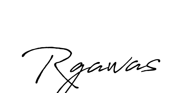 Rgawas stylish signature style. Best Handwritten Sign (Antro_Vectra_Bolder) for my name. Handwritten Signature Collection Ideas for my name Rgawas. Rgawas signature style 7 images and pictures png