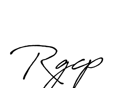 Use a signature maker to create a handwritten signature online. With this signature software, you can design (Antro_Vectra_Bolder) your own signature for name Rgcp. Rgcp signature style 7 images and pictures png