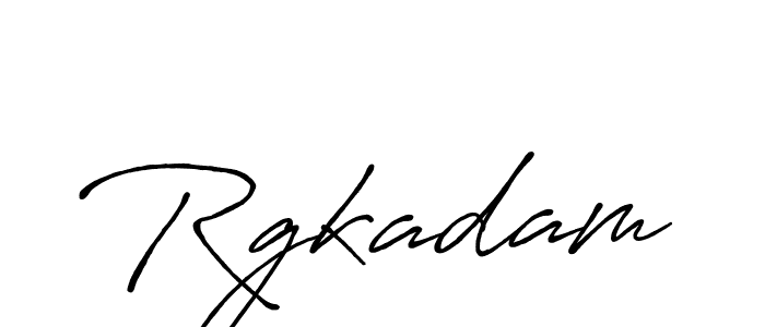 Also You can easily find your signature by using the search form. We will create Rgkadam name handwritten signature images for you free of cost using Antro_Vectra_Bolder sign style. Rgkadam signature style 7 images and pictures png