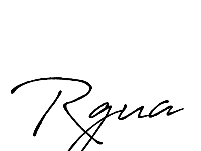 if you are searching for the best signature style for your name Rgua. so please give up your signature search. here we have designed multiple signature styles  using Antro_Vectra_Bolder. Rgua signature style 7 images and pictures png