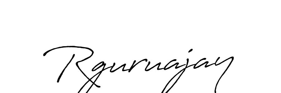 How to Draw Rguruajay signature style? Antro_Vectra_Bolder is a latest design signature styles for name Rguruajay. Rguruajay signature style 7 images and pictures png