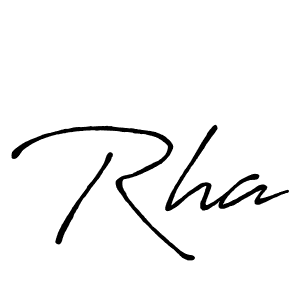 if you are searching for the best signature style for your name Rha. so please give up your signature search. here we have designed multiple signature styles  using Antro_Vectra_Bolder. Rha signature style 7 images and pictures png