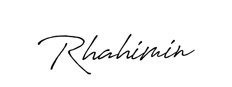 This is the best signature style for the Rhahimin name. Also you like these signature font (Antro_Vectra_Bolder). Mix name signature. Rhahimin signature style 7 images and pictures png