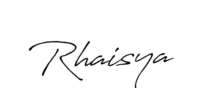 You should practise on your own different ways (Antro_Vectra_Bolder) to write your name (Rhaisya) in signature. don't let someone else do it for you. Rhaisya signature style 7 images and pictures png
