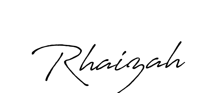 The best way (Antro_Vectra_Bolder) to make a short signature is to pick only two or three words in your name. The name Rhaizah include a total of six letters. For converting this name. Rhaizah signature style 7 images and pictures png