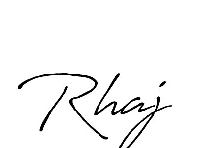 You should practise on your own different ways (Antro_Vectra_Bolder) to write your name (Rhaj) in signature. don't let someone else do it for you. Rhaj signature style 7 images and pictures png