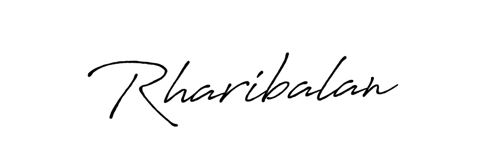 Design your own signature with our free online signature maker. With this signature software, you can create a handwritten (Antro_Vectra_Bolder) signature for name Rharibalan. Rharibalan signature style 7 images and pictures png