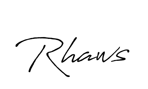 if you are searching for the best signature style for your name Rhaws. so please give up your signature search. here we have designed multiple signature styles  using Antro_Vectra_Bolder. Rhaws signature style 7 images and pictures png