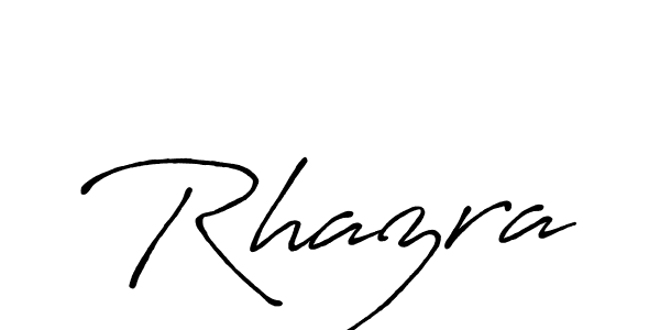 The best way (Antro_Vectra_Bolder) to make a short signature is to pick only two or three words in your name. The name Rhazra include a total of six letters. For converting this name. Rhazra signature style 7 images and pictures png