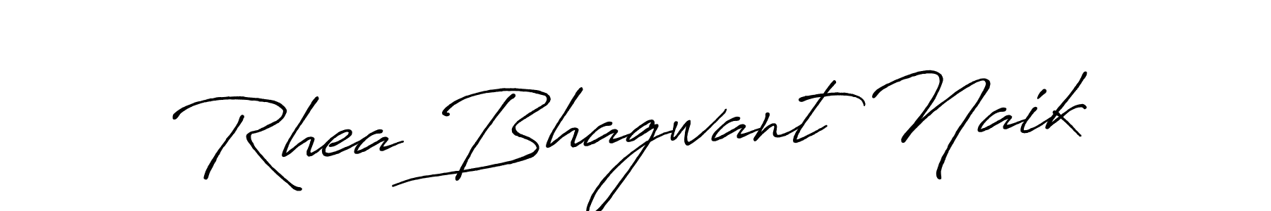 The best way (Antro_Vectra_Bolder) to make a short signature is to pick only two or three words in your name. The name Rhea Bhagwant Naik include a total of six letters. For converting this name. Rhea Bhagwant Naik signature style 7 images and pictures png