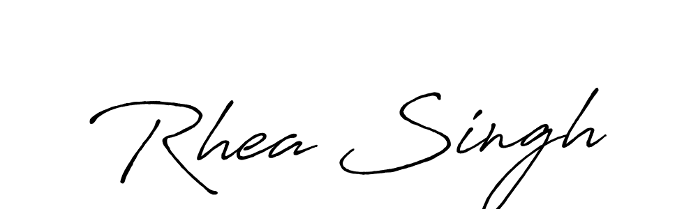 The best way (Antro_Vectra_Bolder) to make a short signature is to pick only two or three words in your name. The name Rhea Singh include a total of six letters. For converting this name. Rhea Singh signature style 7 images and pictures png