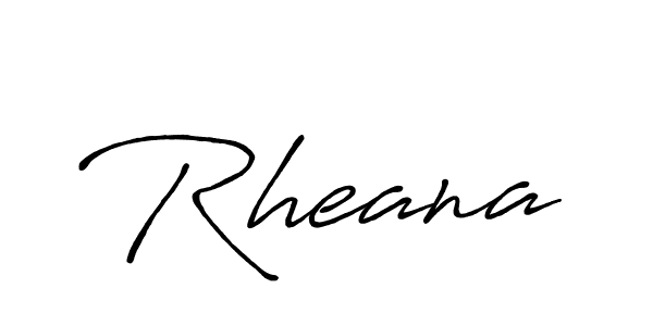 You should practise on your own different ways (Antro_Vectra_Bolder) to write your name (Rheana) in signature. don't let someone else do it for you. Rheana signature style 7 images and pictures png