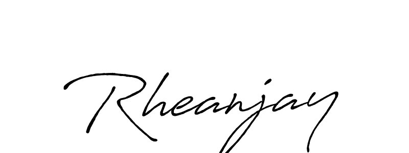 How to Draw Rheanjay signature style? Antro_Vectra_Bolder is a latest design signature styles for name Rheanjay. Rheanjay signature style 7 images and pictures png