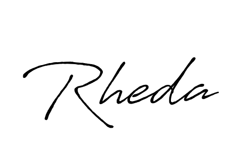 The best way (Antro_Vectra_Bolder) to make a short signature is to pick only two or three words in your name. The name Rheda include a total of six letters. For converting this name. Rheda signature style 7 images and pictures png