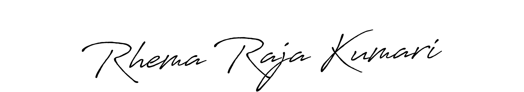 This is the best signature style for the Rhema Raja Kumari name. Also you like these signature font (Antro_Vectra_Bolder). Mix name signature. Rhema Raja Kumari signature style 7 images and pictures png