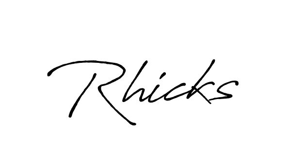 Here are the top 10 professional signature styles for the name Rhicks. These are the best autograph styles you can use for your name. Rhicks signature style 7 images and pictures png