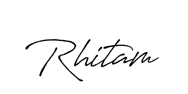 How to Draw Rhitam signature style? Antro_Vectra_Bolder is a latest design signature styles for name Rhitam. Rhitam signature style 7 images and pictures png