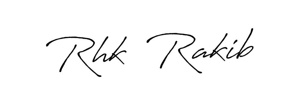 if you are searching for the best signature style for your name Rhk  Rakib. so please give up your signature search. here we have designed multiple signature styles  using Antro_Vectra_Bolder. Rhk  Rakib signature style 7 images and pictures png