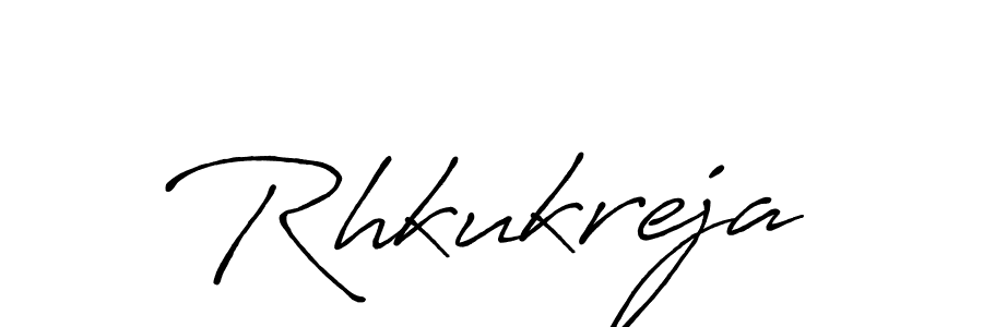 Once you've used our free online signature maker to create your best signature Antro_Vectra_Bolder style, it's time to enjoy all of the benefits that Rhkukreja name signing documents. Rhkukreja signature style 7 images and pictures png