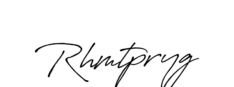 How to make Rhmtpryg name signature. Use Antro_Vectra_Bolder style for creating short signs online. This is the latest handwritten sign. Rhmtpryg signature style 7 images and pictures png