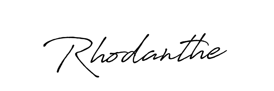 The best way (Antro_Vectra_Bolder) to make a short signature is to pick only two or three words in your name. The name Rhodanthe include a total of six letters. For converting this name. Rhodanthe signature style 7 images and pictures png