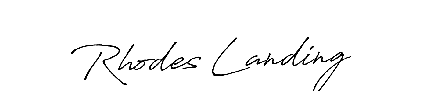 Here are the top 10 professional signature styles for the name Rhodes Landing. These are the best autograph styles you can use for your name. Rhodes Landing signature style 7 images and pictures png