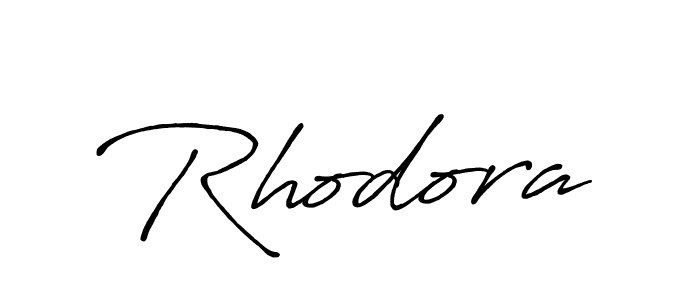 It looks lik you need a new signature style for name Rhodora. Design unique handwritten (Antro_Vectra_Bolder) signature with our free signature maker in just a few clicks. Rhodora signature style 7 images and pictures png