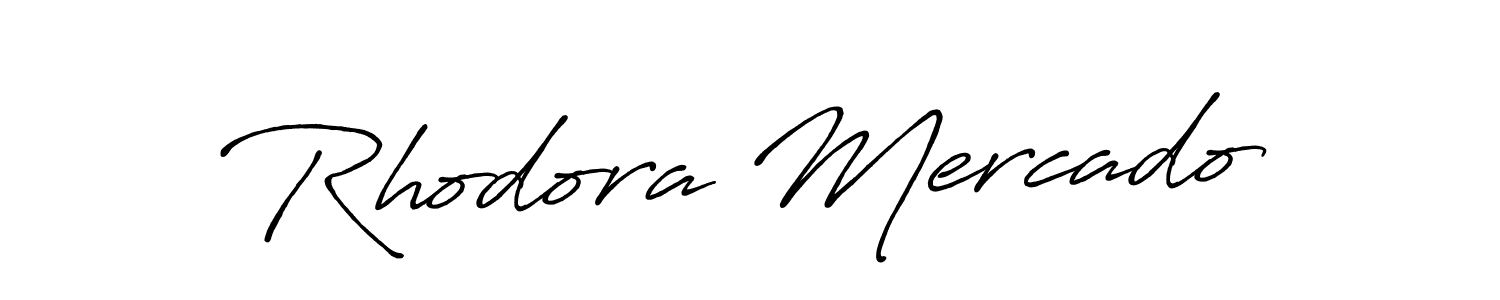 Also we have Rhodora Mercado name is the best signature style. Create professional handwritten signature collection using Antro_Vectra_Bolder autograph style. Rhodora Mercado signature style 7 images and pictures png