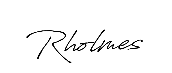 Also You can easily find your signature by using the search form. We will create Rholmes name handwritten signature images for you free of cost using Antro_Vectra_Bolder sign style. Rholmes signature style 7 images and pictures png