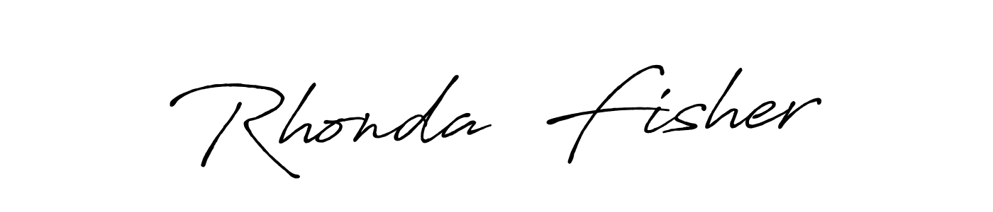 Here are the top 10 professional signature styles for the name Rhonda  Fisher. These are the best autograph styles you can use for your name. Rhonda  Fisher signature style 7 images and pictures png