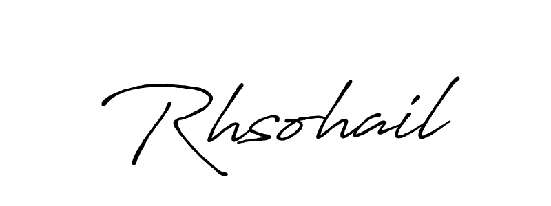 You should practise on your own different ways (Antro_Vectra_Bolder) to write your name (Rhsohail) in signature. don't let someone else do it for you. Rhsohail signature style 7 images and pictures png