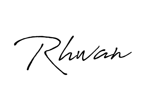 The best way (Antro_Vectra_Bolder) to make a short signature is to pick only two or three words in your name. The name Rhwan include a total of six letters. For converting this name. Rhwan signature style 7 images and pictures png
