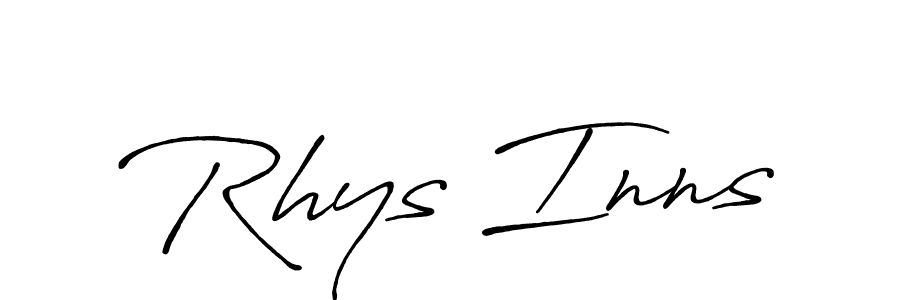 Once you've used our free online signature maker to create your best signature Antro_Vectra_Bolder style, it's time to enjoy all of the benefits that Rhys Inns name signing documents. Rhys Inns signature style 7 images and pictures png