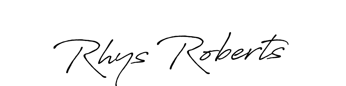 How to Draw Rhys Roberts signature style? Antro_Vectra_Bolder is a latest design signature styles for name Rhys Roberts. Rhys Roberts signature style 7 images and pictures png