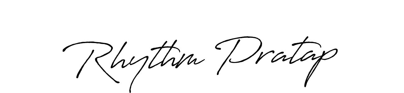 if you are searching for the best signature style for your name Rhythm Pratap. so please give up your signature search. here we have designed multiple signature styles  using Antro_Vectra_Bolder. Rhythm Pratap signature style 7 images and pictures png