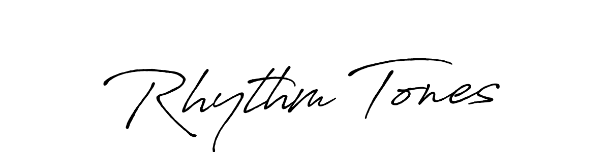 Once you've used our free online signature maker to create your best signature Antro_Vectra_Bolder style, it's time to enjoy all of the benefits that Rhythm Tones name signing documents. Rhythm Tones signature style 7 images and pictures png