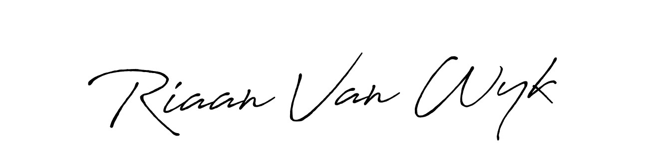 How to make Riaan Van Wyk signature? Antro_Vectra_Bolder is a professional autograph style. Create handwritten signature for Riaan Van Wyk name. Riaan Van Wyk signature style 7 images and pictures png