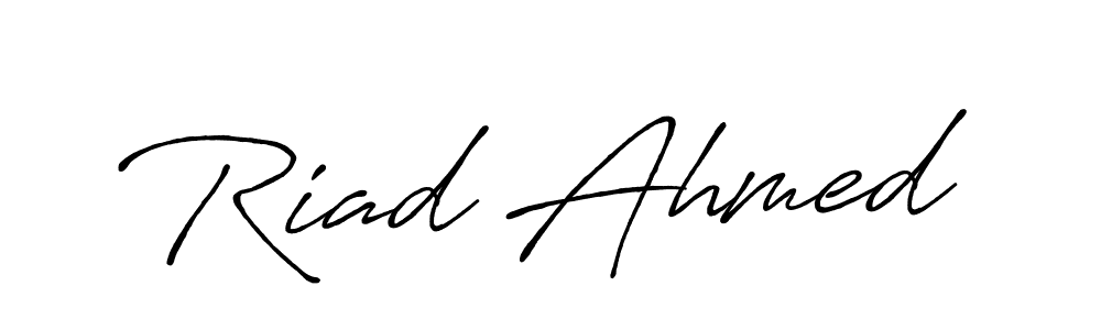 Make a short Riad Ahmed signature style. Manage your documents anywhere anytime using Antro_Vectra_Bolder. Create and add eSignatures, submit forms, share and send files easily. Riad Ahmed signature style 7 images and pictures png