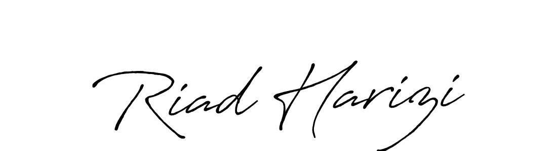 Best and Professional Signature Style for Riad Harizi. Antro_Vectra_Bolder Best Signature Style Collection. Riad Harizi signature style 7 images and pictures png