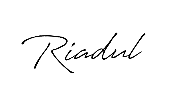 You can use this online signature creator to create a handwritten signature for the name Riadul. This is the best online autograph maker. Riadul signature style 7 images and pictures png