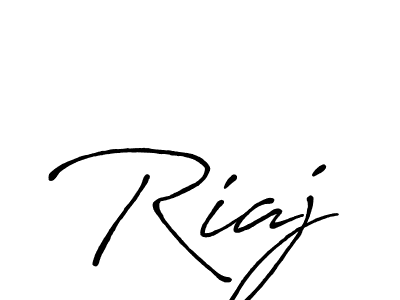 The best way (Antro_Vectra_Bolder) to make a short signature is to pick only two or three words in your name. The name Riaj include a total of six letters. For converting this name. Riaj signature style 7 images and pictures png