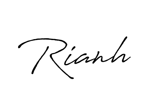 Also You can easily find your signature by using the search form. We will create Rianh name handwritten signature images for you free of cost using Antro_Vectra_Bolder sign style. Rianh signature style 7 images and pictures png