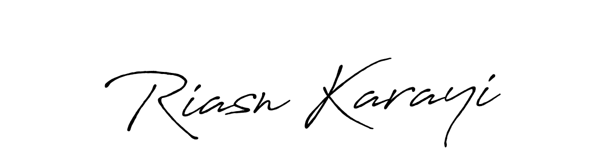 Once you've used our free online signature maker to create your best signature Antro_Vectra_Bolder style, it's time to enjoy all of the benefits that Riasn Karayi name signing documents. Riasn Karayi signature style 7 images and pictures png