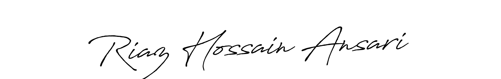 Once you've used our free online signature maker to create your best signature Antro_Vectra_Bolder style, it's time to enjoy all of the benefits that Riaz Hossain Ansari name signing documents. Riaz Hossain Ansari signature style 7 images and pictures png