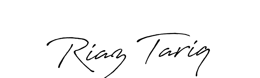 Once you've used our free online signature maker to create your best signature Antro_Vectra_Bolder style, it's time to enjoy all of the benefits that Riaz Tariq name signing documents. Riaz Tariq signature style 7 images and pictures png