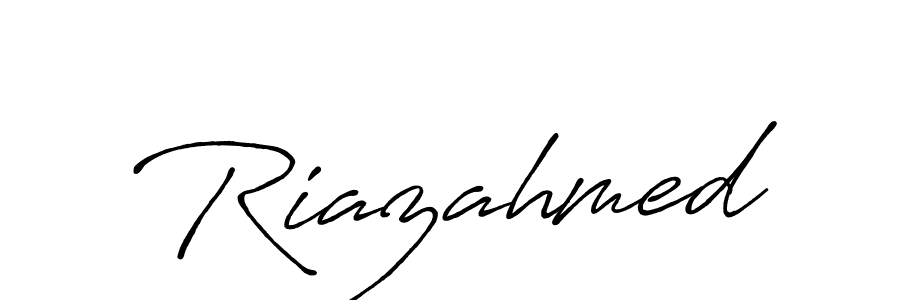 It looks lik you need a new signature style for name Riazahmed. Design unique handwritten (Antro_Vectra_Bolder) signature with our free signature maker in just a few clicks. Riazahmed signature style 7 images and pictures png