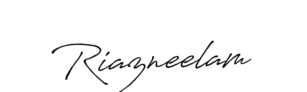 Make a beautiful signature design for name Riazneelam. Use this online signature maker to create a handwritten signature for free. Riazneelam signature style 7 images and pictures png