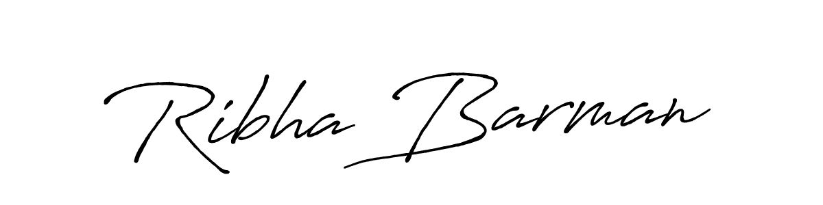 It looks lik you need a new signature style for name Ribha Barman. Design unique handwritten (Antro_Vectra_Bolder) signature with our free signature maker in just a few clicks. Ribha Barman signature style 7 images and pictures png