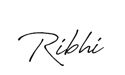 Also we have Ribhi name is the best signature style. Create professional handwritten signature collection using Antro_Vectra_Bolder autograph style. Ribhi signature style 7 images and pictures png