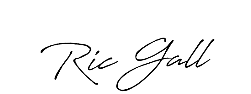 This is the best signature style for the Ric Gall name. Also you like these signature font (Antro_Vectra_Bolder). Mix name signature. Ric Gall signature style 7 images and pictures png
